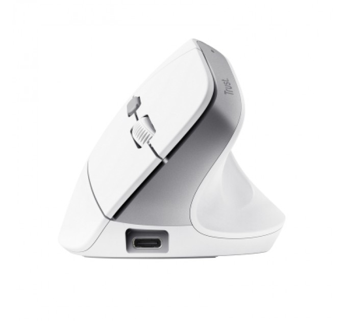 Trust Мишка Trust Bayo II Ergonomic Wireless White (25398)