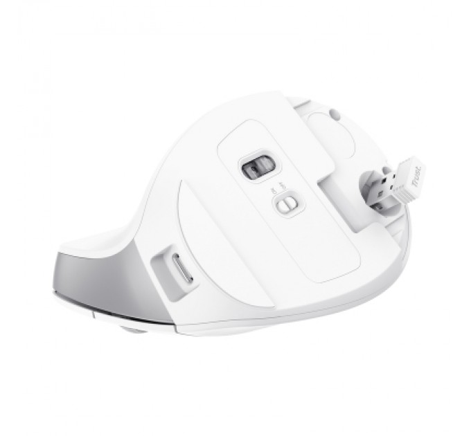 Trust Мишка Trust Bayo II Ergonomic Wireless White (25398)