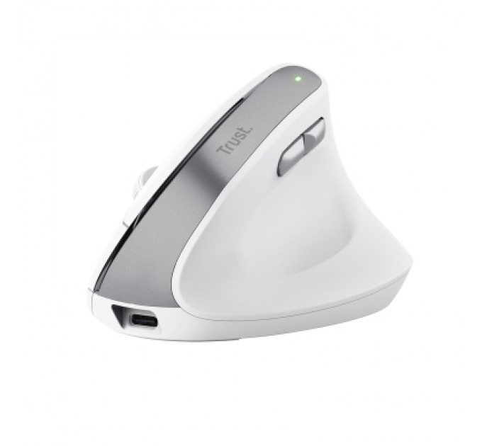 Trust Мишка Trust Bayo II Ergonomic Wireless White (25398)