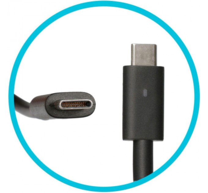 Dell Блок живлення до ноутбуку Dell 90W USB-C AC Adapter with 1m. Power Cord - Euro (452-BDUJ)