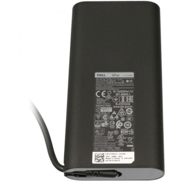 Dell Блок живлення до ноутбуку Dell 90W USB-C AC Adapter with 1m. Power Cord - Euro (452-BDUJ)