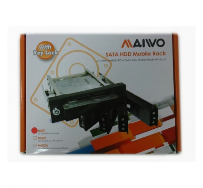 Maiwo Кишеня зовнішня Maiwo K2501A-U3S black