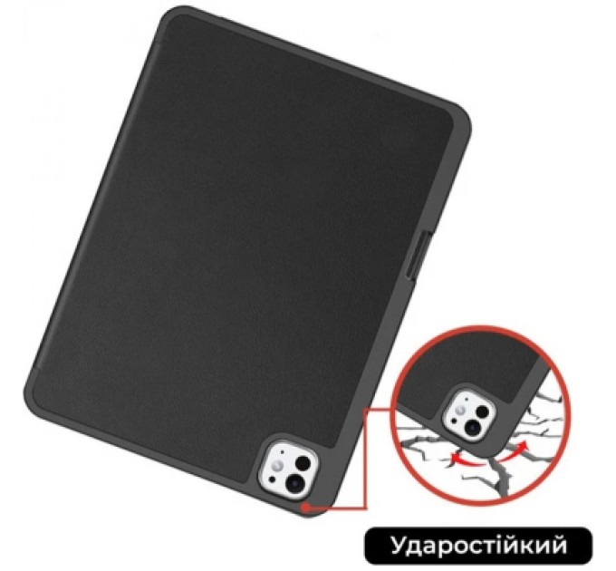 AirOn Чохол до планшета AirOn Premium SOFT iPad Pro 11 2024 + Film Black (4822352781128)
