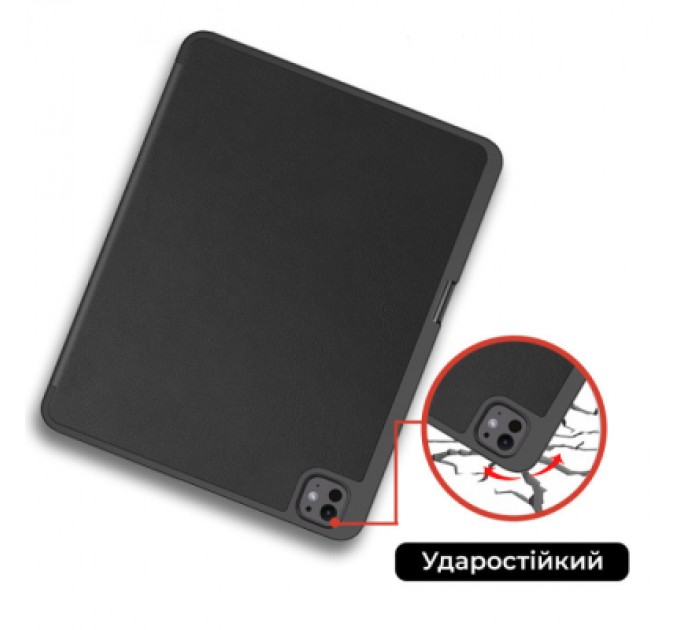 AirOn Чохол до планшета AirOn Premium SOFT iPad Pro 13 2024 + Film Black (4822352781129)