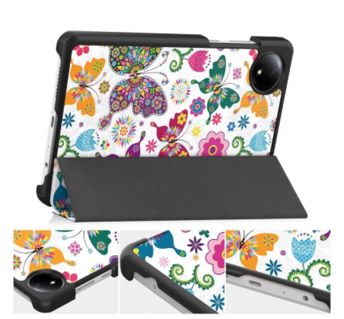 BeCover Чохол до планшета BeCover Smart Case Xiaomi Redmi Pad SE 8.7" Butterfly (711910)