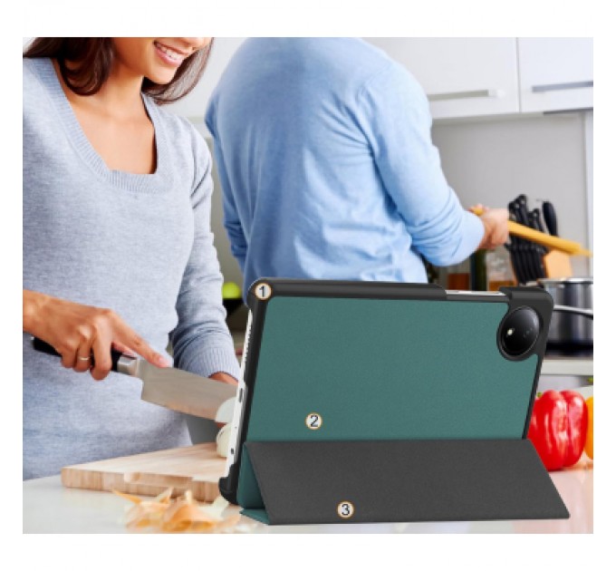 BeCover Чохол до планшета BeCover Smart Case Xiaomi Redmi Pad SE 8.7" Dark Green (711906)