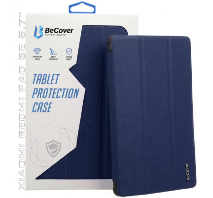 BeCover Чохол до планшета BeCover Smart Case Xiaomi Redmi Pad SE 8.7" Deep Blue (711905)