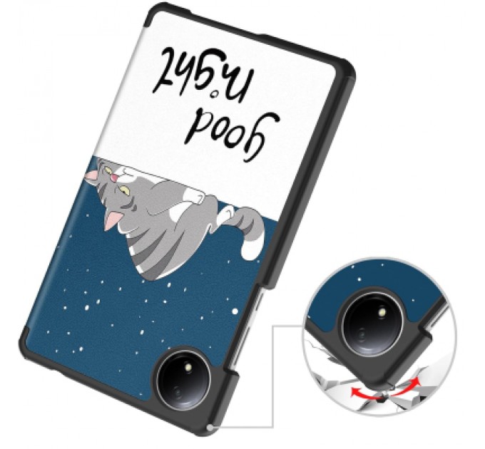 BeCover Чохол до планшета BeCover Smart Case Xiaomi Redmi Pad SE 8.7" Good Night (711912)
