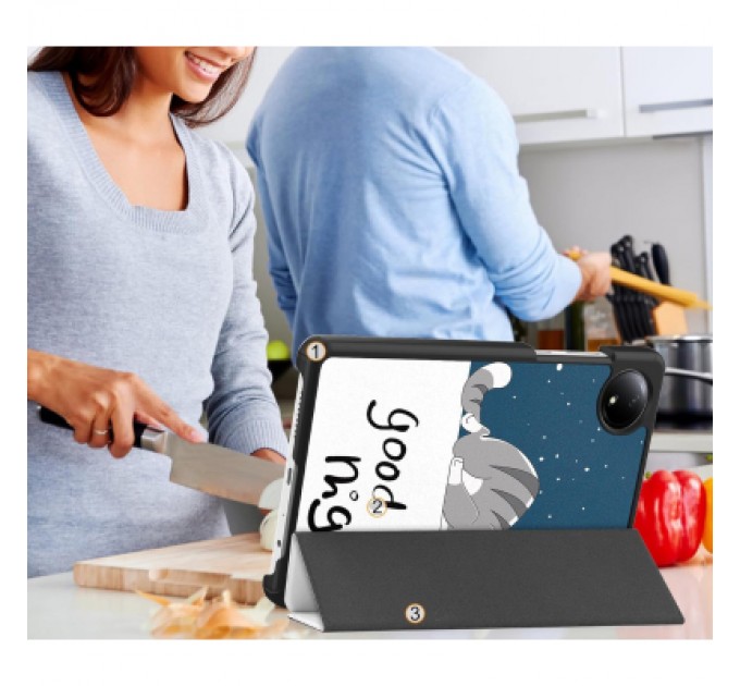 BeCover Чохол до планшета BeCover Smart Case Xiaomi Redmi Pad SE 8.7" Good Night (711912)