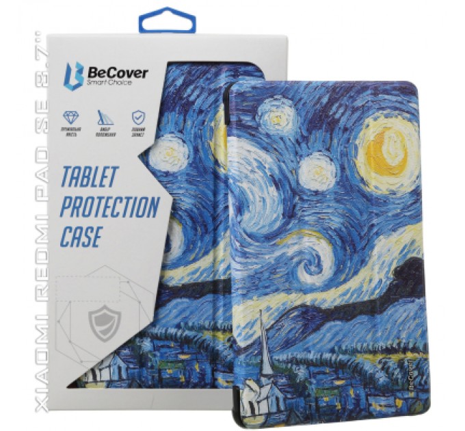 BeCover Чохол до планшета BeCover Smart Case Xiaomi Redmi Pad SE 8.7" Night (711915)