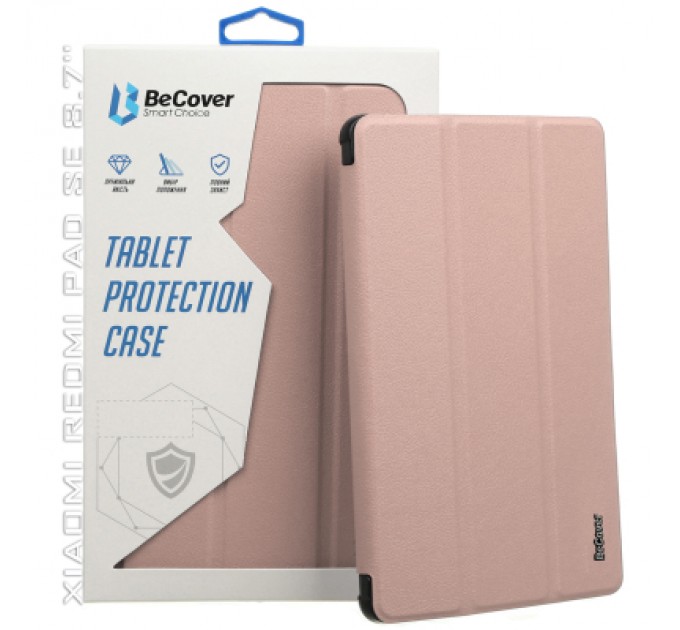 BeCover Чохол до планшета BeCover Smart Case Xiaomi Redmi Pad SE 8.7" Rose Gold (711909)