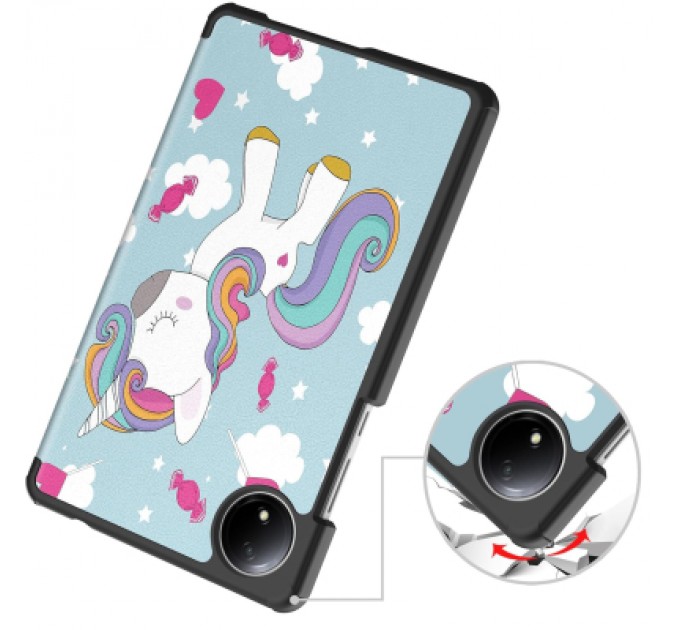 BeCover Чохол до планшета BeCover Smart Case Xiaomi Redmi Pad SE 8.7" Unicorn (711919)