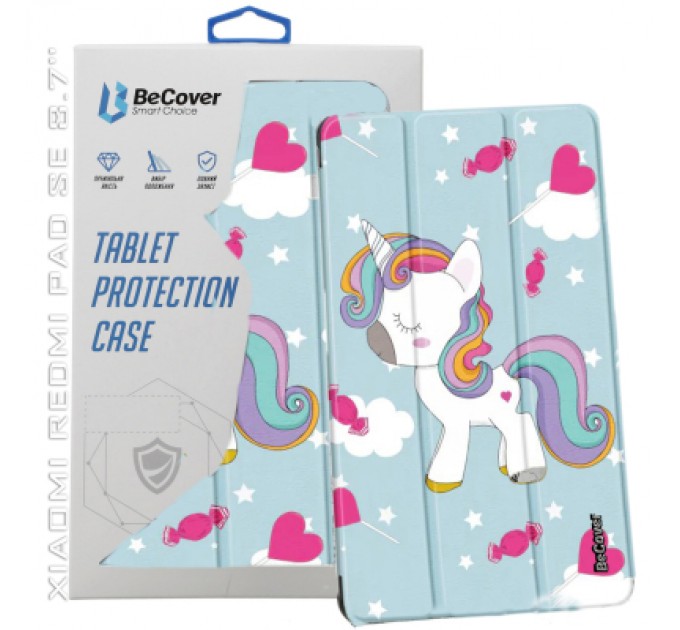 BeCover Чохол до планшета BeCover Smart Case Xiaomi Redmi Pad SE 8.7" Unicorn (711919)