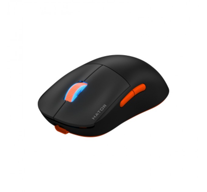 Hator Мишка Hator Quasar 2 Pro Wireless/Bluetooth/USB Black/Orange (HTM560BO)