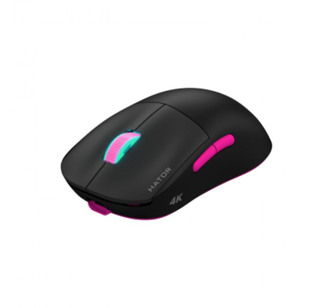 Hator Мишка Hator Quasar 2 Ultra 4K Wireless/Bluetooth/USB Black/Pink (HTM570BP)