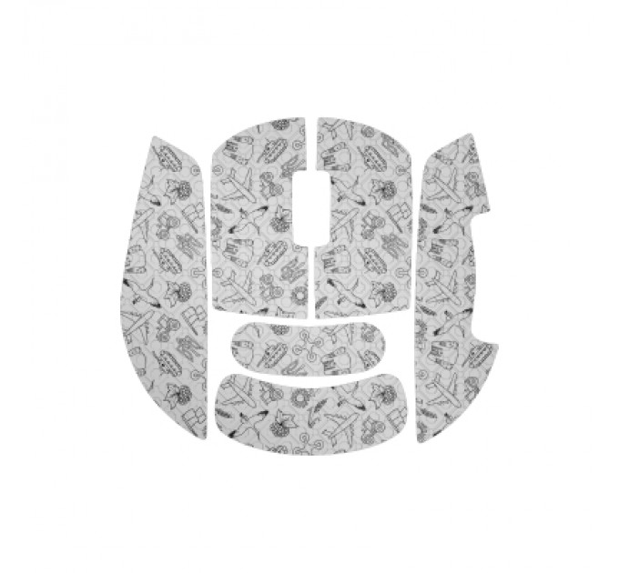 Hator Мишка Hator Quasar 2 Ultra 4K Wireless/Bluetooth/USB White/Lilac (HTM571WL)