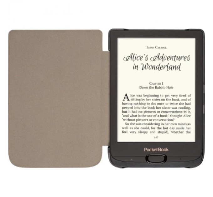 Pocketbook Чохол до електронної книги Pocketbook 6" Shell cover 616/617/627628/632 brown (WPUC-627-S-LB)