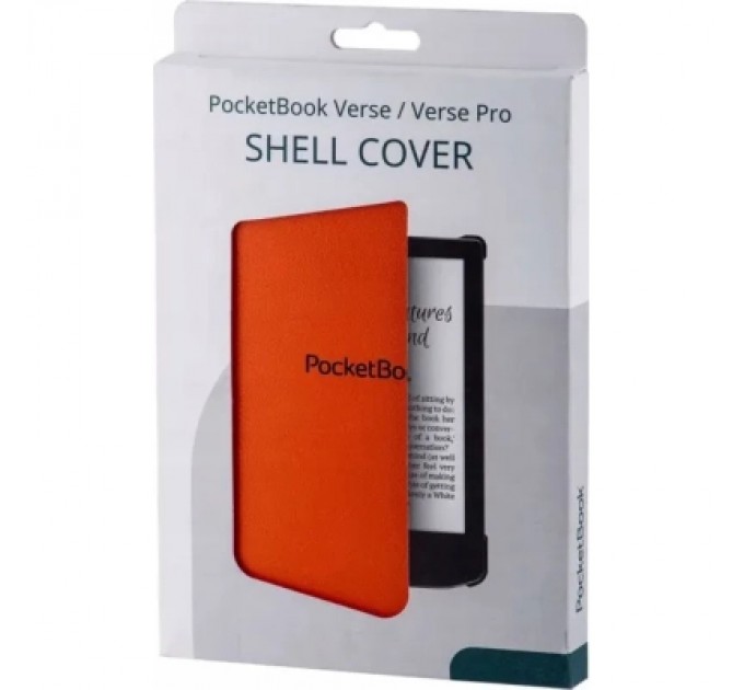 Pocketbook Чохол до електронної книги Pocketbook 6" Shell cover PB629/634 orange (H-S-634-O-WW)