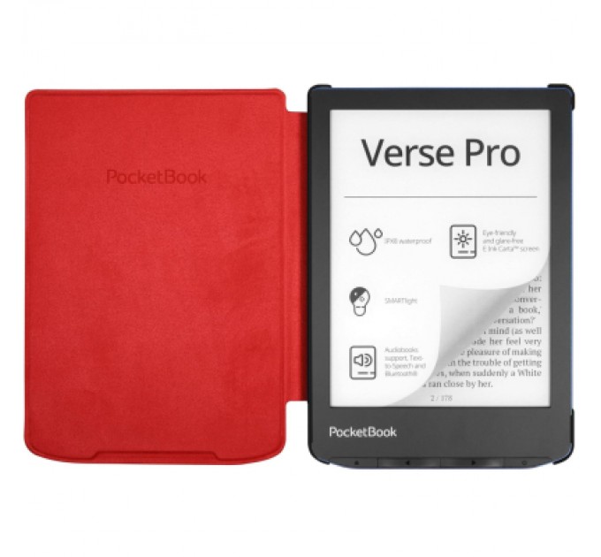 Pocketbook Чохол до електронної книги Pocketbook 6" Shell cover PB629/634 red (H-S-634-R-WW)
