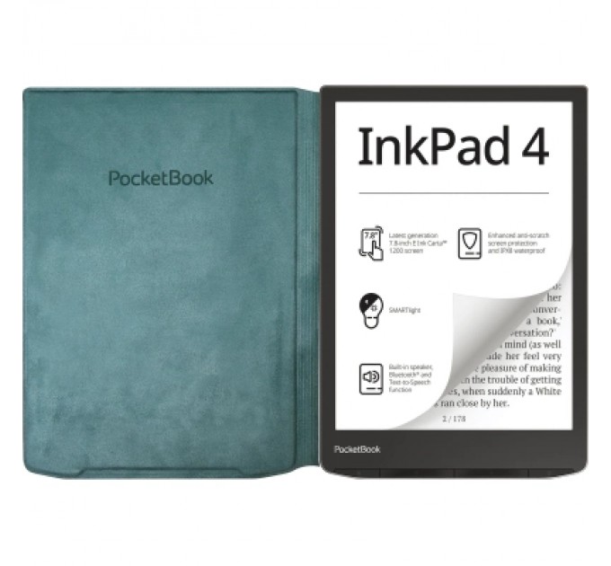 Pocketbook Чохол до електронної книги Pocketbook 743 Flip cover green (HN-FP-PU-743G-SG-WW)