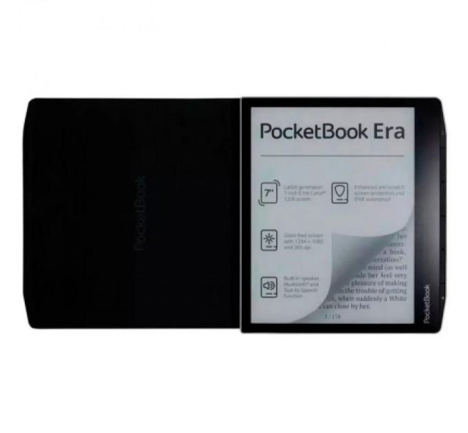 Pocketbook Чохол до електронної книги Pocketbook Era Charge Cover black (HN-QI-PU-700-BK-WW)
