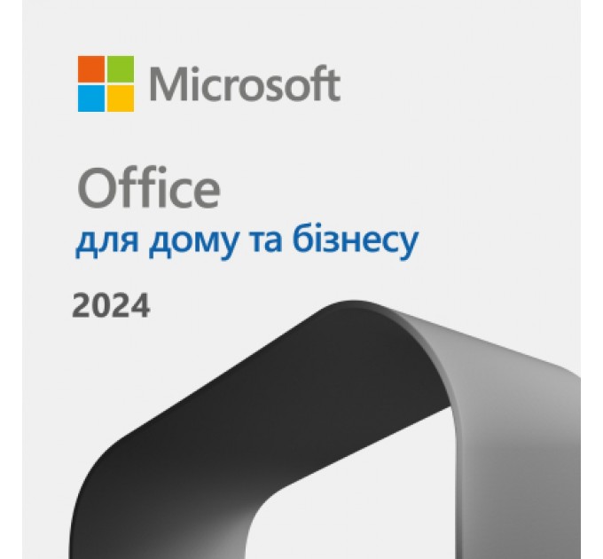 Microsoft Офісний додаток Microsoft Office Home and Business 2024 Ukrainian Only Mdls (EP2-06693)