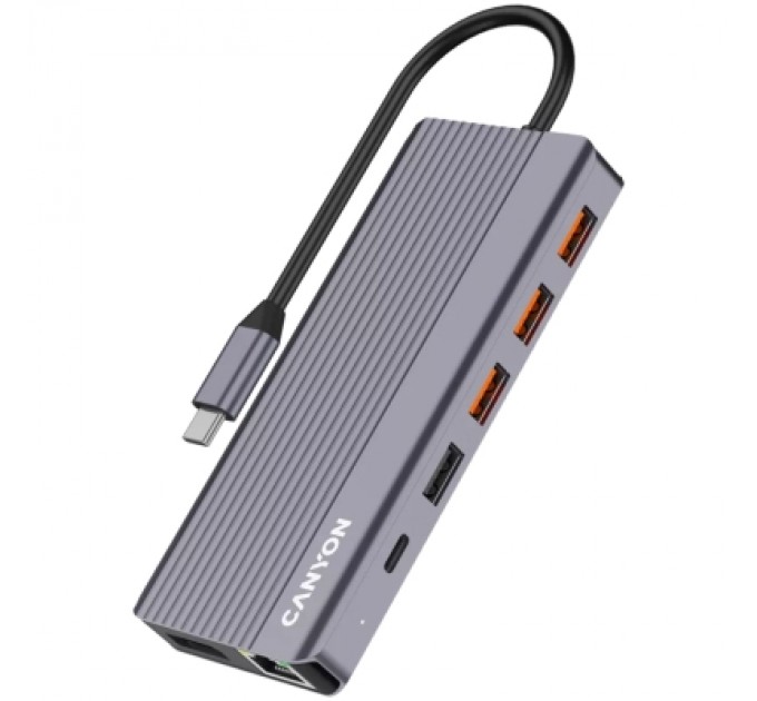 Canyon Порт-реплікатор Canyon Docking Station DS-16 13 in 1 4k USB-C hub (CNS-TDS16)