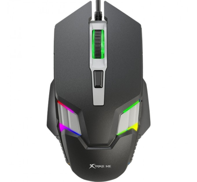 Xtrike ME Мишка Xtrike ME GM-110 Led USB Black (GM-110)