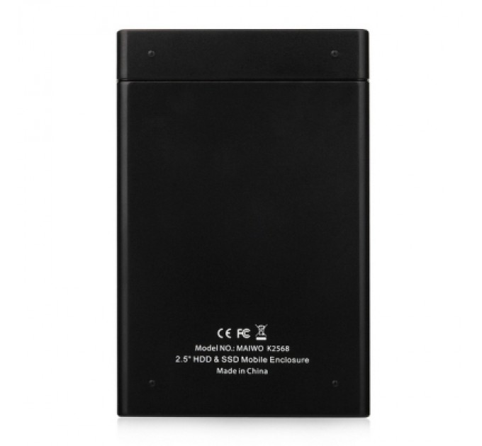 Maiwo Кишеня зовнішня Maiwo 2.5" SATA/SSD HDD to USB 3.0 (K2568 black)