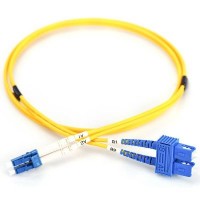 Оптичний патчкорд Digitus LC/UPC-SC/UPC,9/125,OS2,duplex,2m (DK-2932-02)