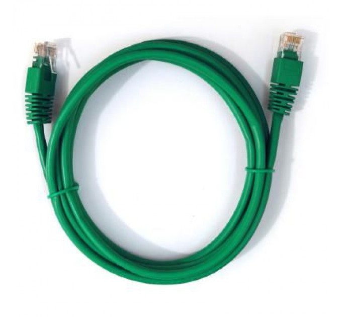 Cablexpert Патч-корд 0.5м, UTP, cat.5e, CCA, green Cablexpert (PP12-0.5M/G)