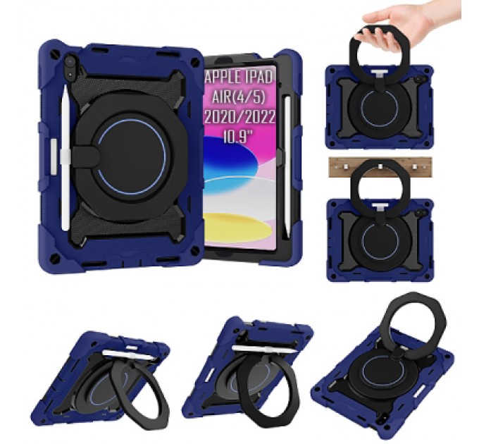 BeCover Чохол до планшета BeCover Apple iPad Air (4/5) 2020/2022 10.9" Blue (711925)