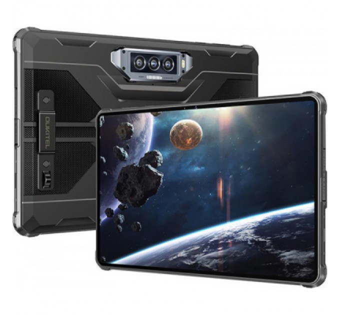 OUKITEL Планшет OUKITEL RT8 6/256GB Dual Sim Black with hand (6931940756402)