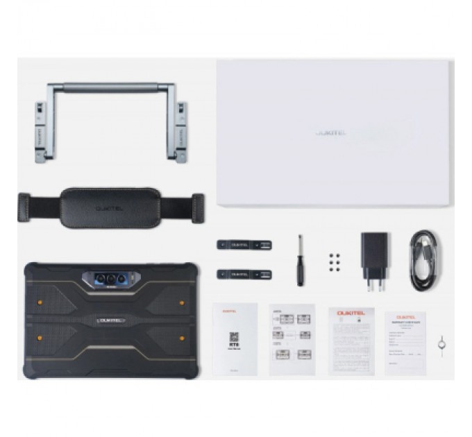 OUKITEL Планшет OUKITEL RT8 6/256GB Dual Sim Black with hand (6931940756402)