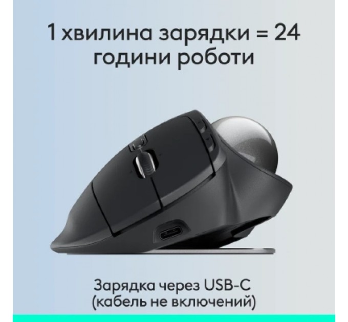 Logitech Мишка Logitech MX Ergo S Bluetooth Graphite (910-007260)