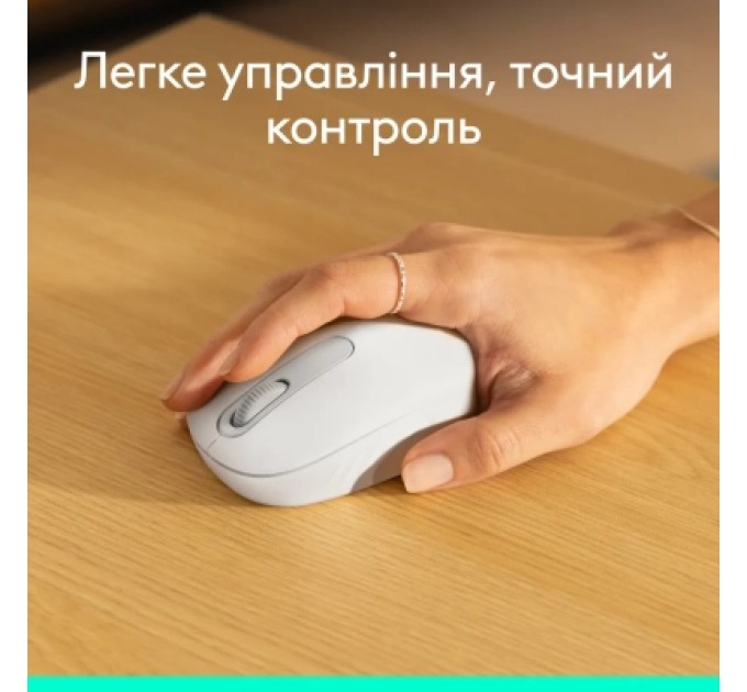 Logitech Мишка Logitech M196 Bluetooth Off-White (910-007460)