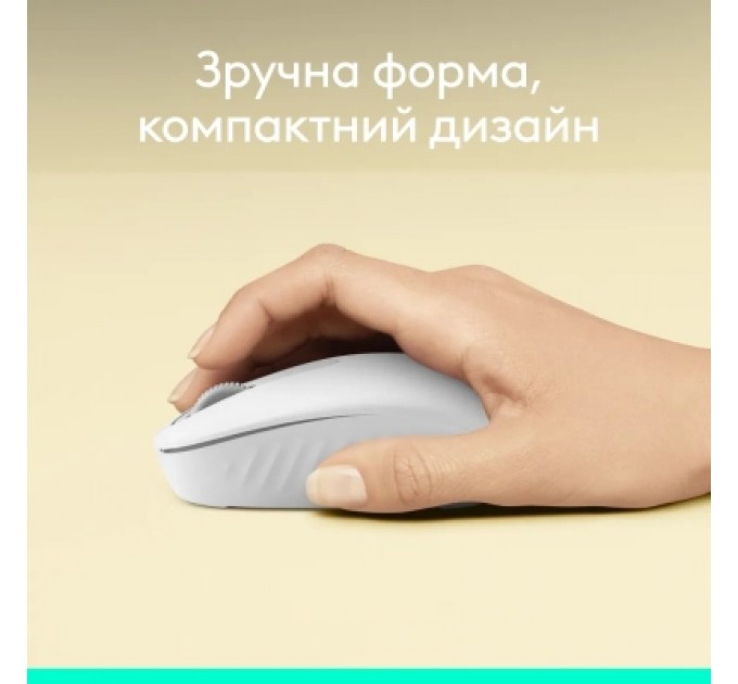 Logitech Мишка Logitech M196 Bluetooth Off-White (910-007460)