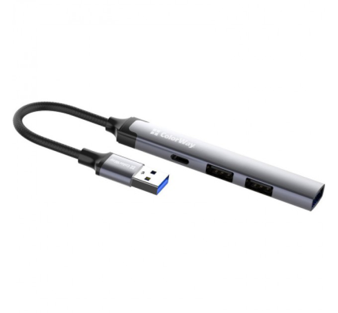 ColorWay Концентратор ColorWay USB-A 4-в-1 USB2.0х3/USB3.0 (CW-HUB05)