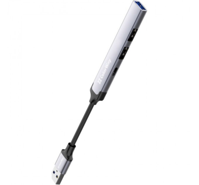 ColorWay Концентратор ColorWay USB-A 4-в-1 USB2.0х3/USB3.0 (CW-HUB05)