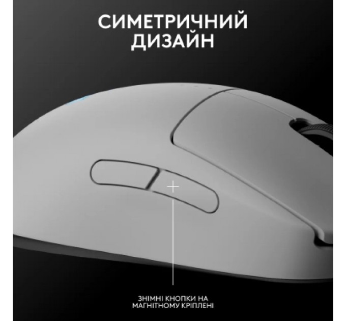 Logitech Мишка Logitech G Pro 2 Lightspeed Wireless White (910-007302)