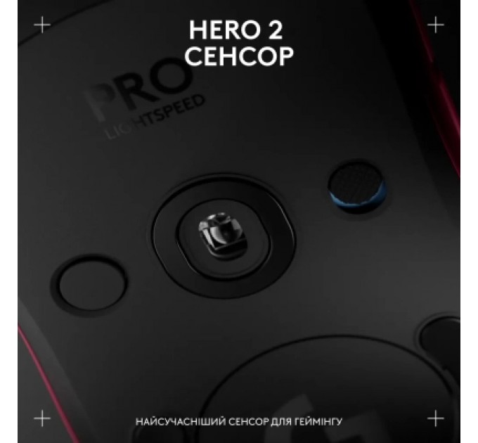 Logitech Мишка Logitech G Pro 2 Lightspeed Wireless Magenta (910-007309)