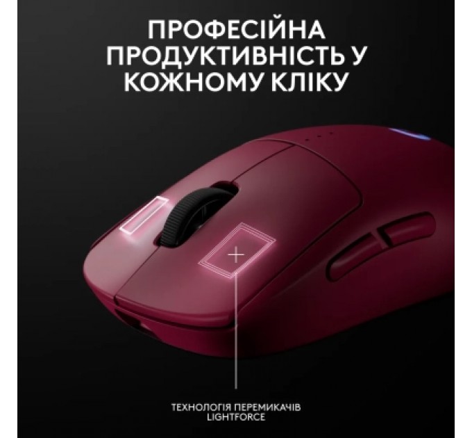 Logitech Мишка Logitech G Pro 2 Lightspeed Wireless Magenta (910-007309)