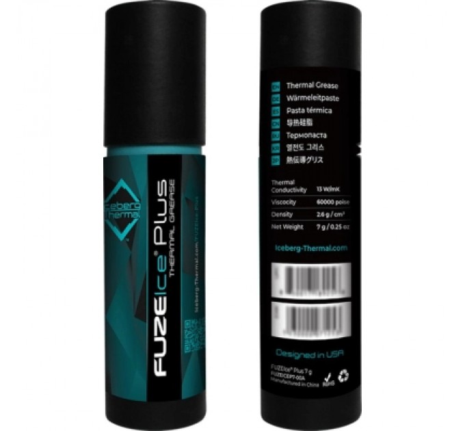 Iceberg Thermal Термопаста Iceberg Thermal FUZEIce Plus 7g (BLACKICEP8G-00A)