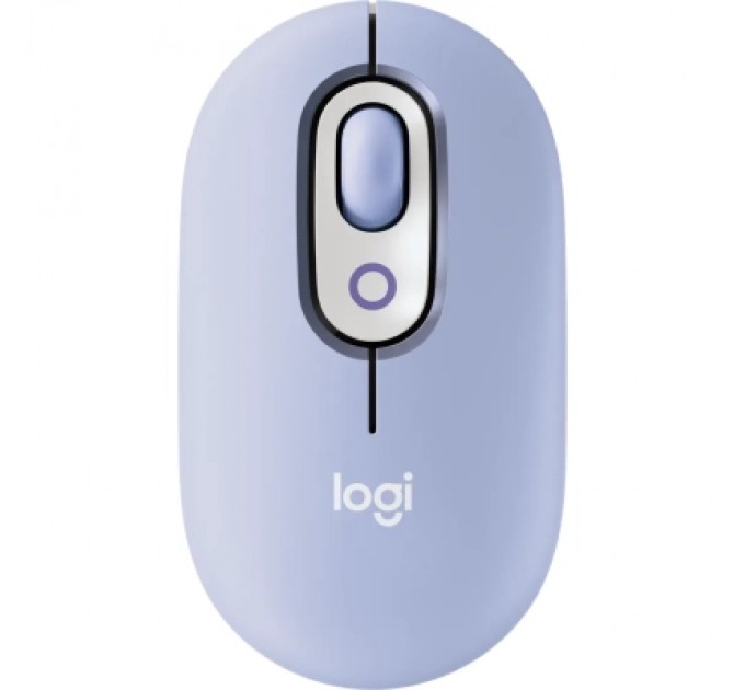 Logitech Мишка Logitech POP Mouse With Emoji Bluetooth Lilac (910-007414)