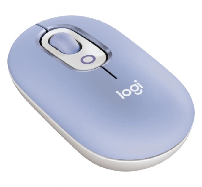 Logitech Мишка Logitech POP Mouse With Emoji Bluetooth Lilac (910-007414)