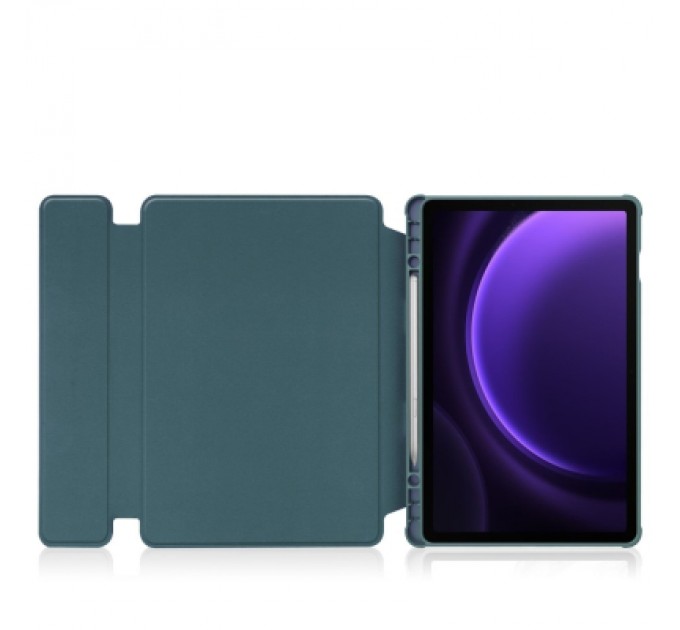 BeCover Чохол до планшета BeCover 360° Rotatable Samsung Galaxy Tab S10 Plus (SM-X820/SM-X826) 12.4" Dark Green (712266)