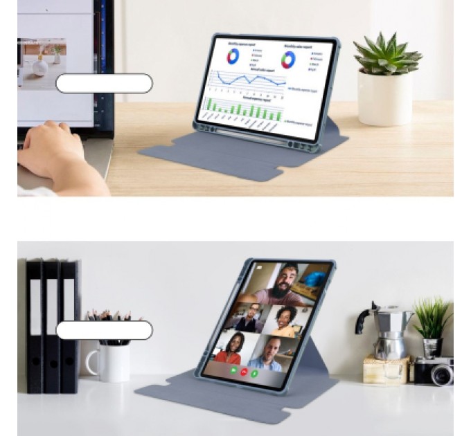 BeCover Чохол до планшета BeCover 360° Rotatable Samsung Galaxy Tab S10 Plus (SM-X820/SM-X826) 12.4" Purple (712269)