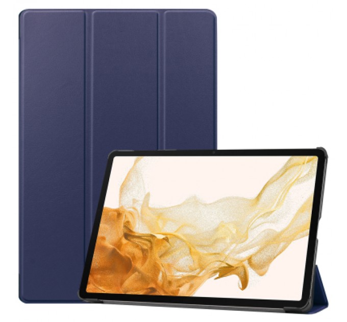 BeCover Чохол до планшета BeCover Smart Case Samsung Galaxy Tab S10 Plus (SM-X820/SM-X826) 12.4" Deep Blue (712233)