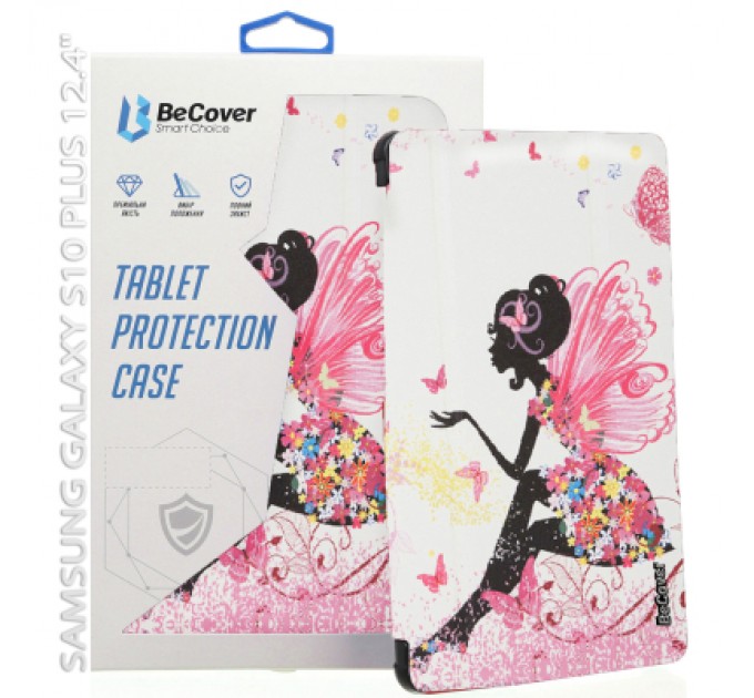 BeCover Чохол до планшета BeCover Smart Case Samsung Galaxy Tab S10 Plus (SM-X820/SM-X826) 12.4" Fairy (712250)