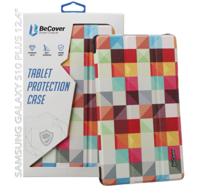 BeCover Чохол до планшета BeCover Smart Case Samsung Galaxy Tab S10 Plus (SM-X820/SM-X826) 12.4" Square (712247)